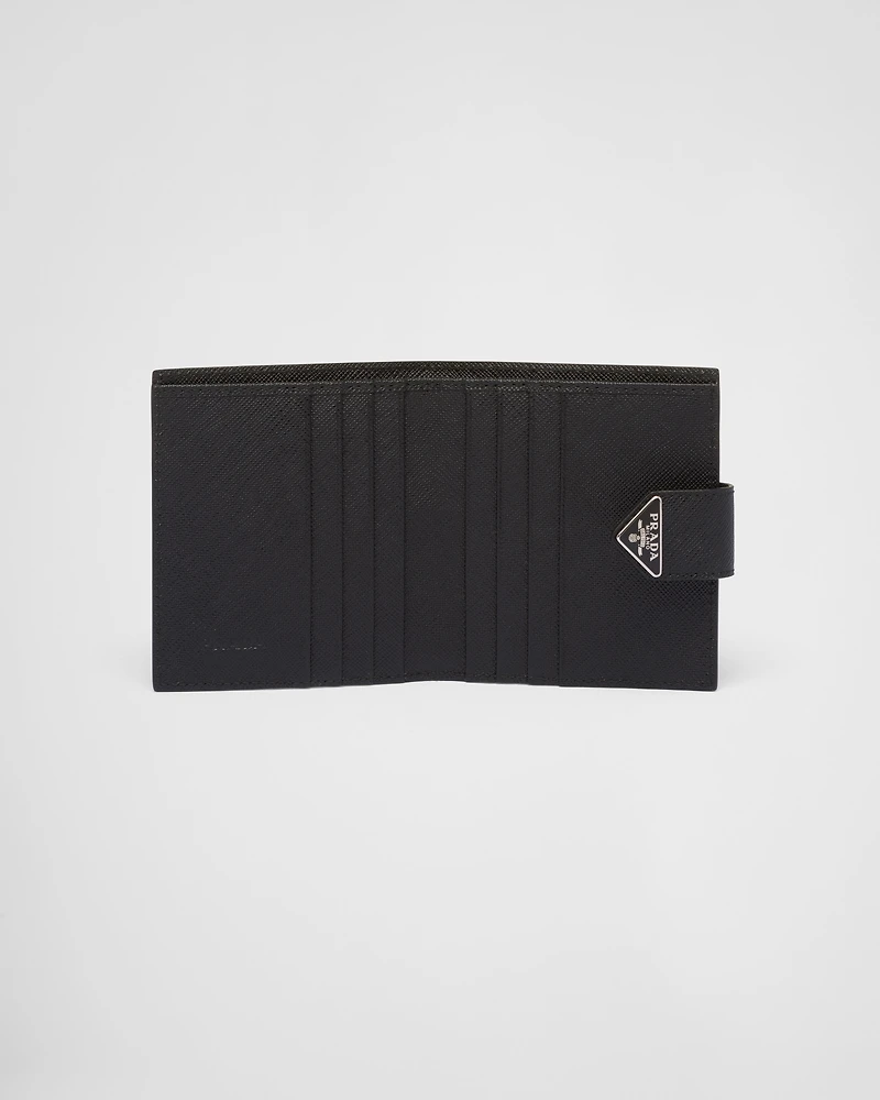 Saffiano leather wallet