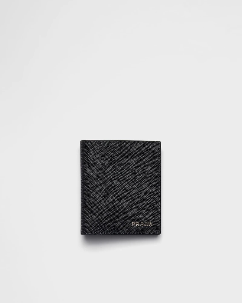 Saffiano leather wallet