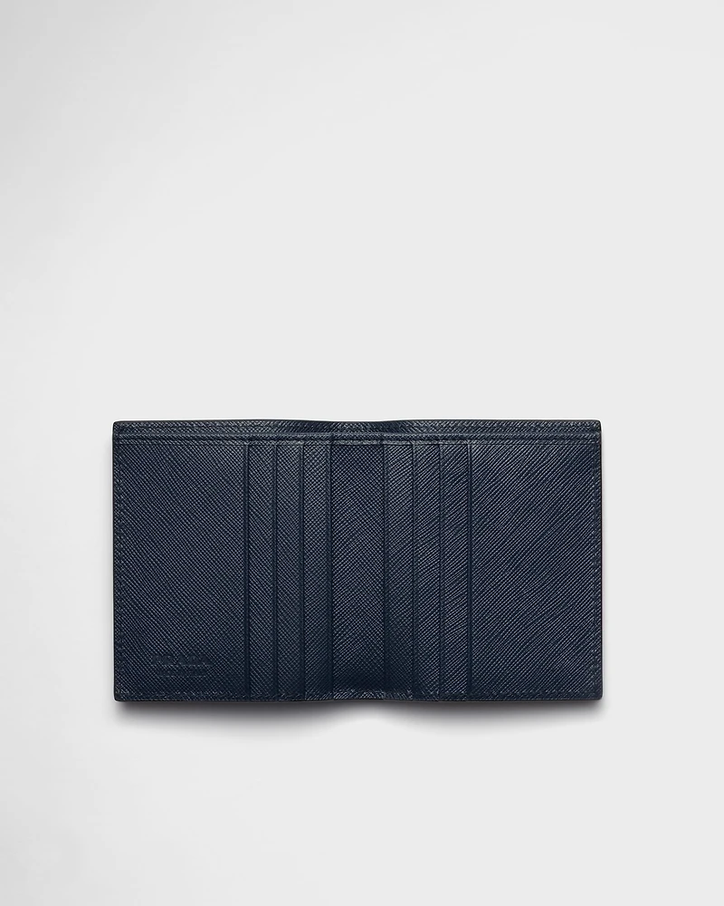 Saffiano leather wallet
