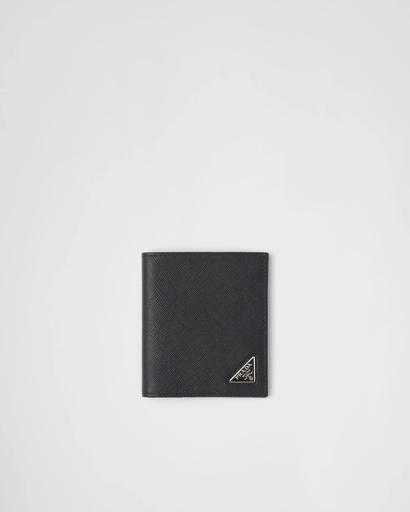 Saffiano leather wallet