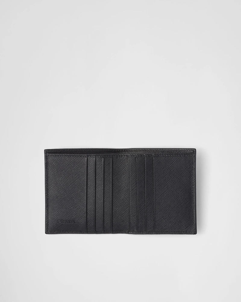 Saffiano leather wallet