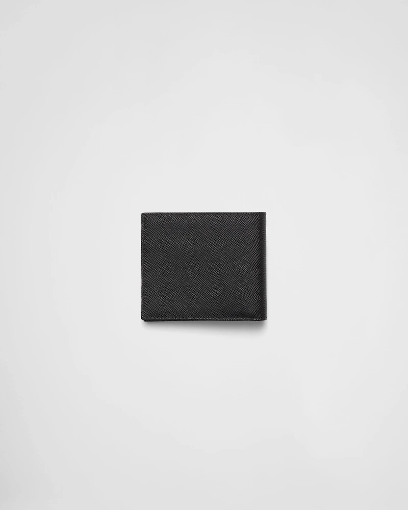 Saffiano leather wallet