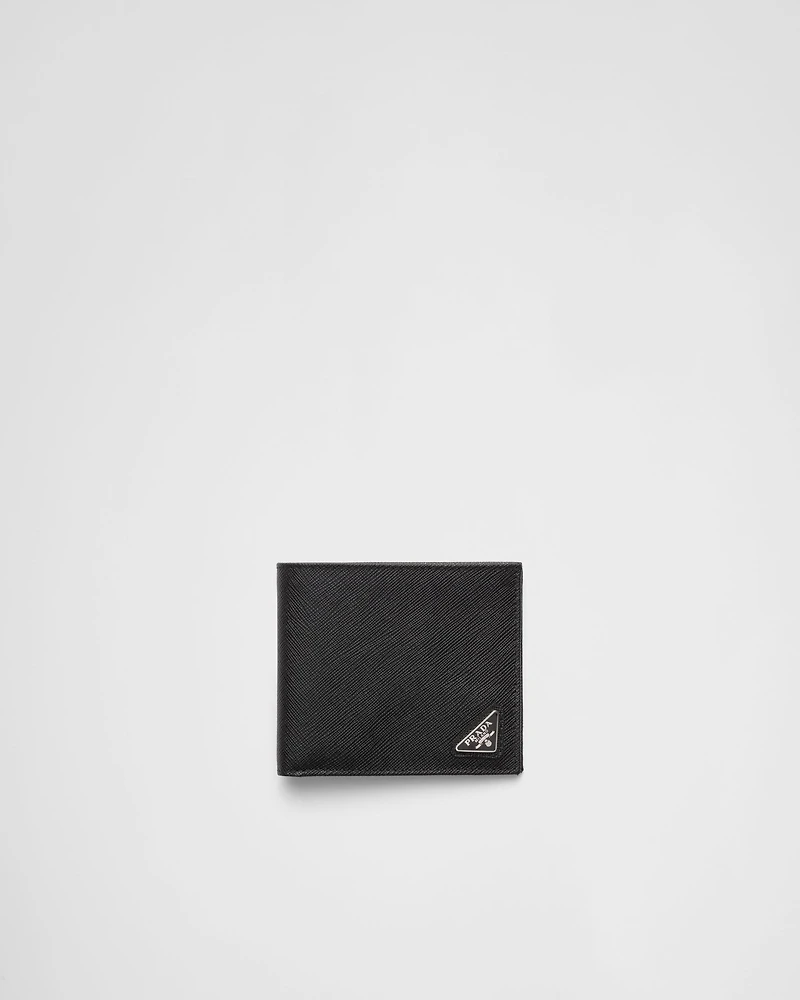 Saffiano leather wallet