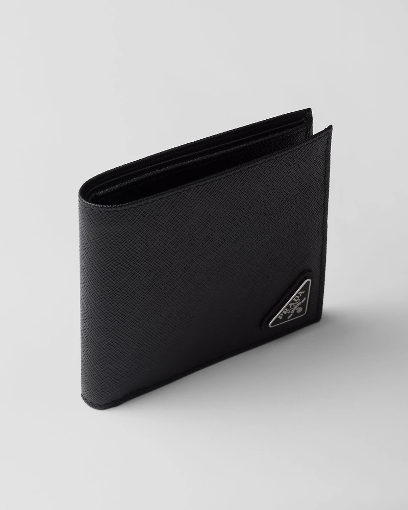 Saffiano leather wallet