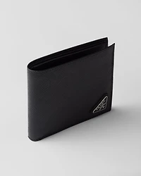 Saffiano leather wallet