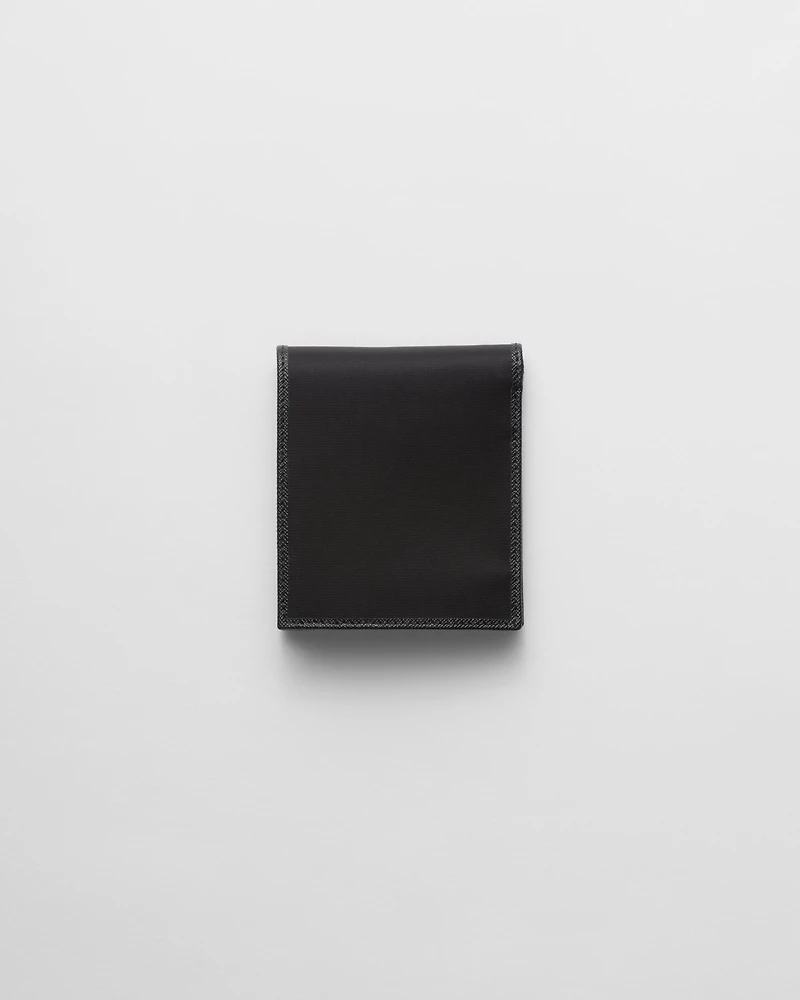 Re-Nylon wallet with coin purse