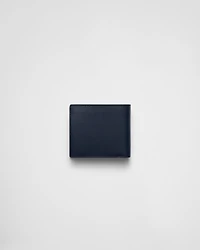 Saffiano leather wallet with coin purse