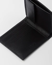 Saffiano Leather Wallet with coin purse