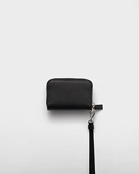 Saffiano leather coin purse