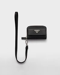 Saffiano leather coin purse