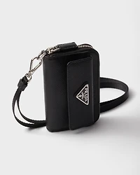 Saffiano leather coin purse