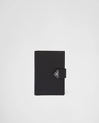 Saffiano leather passport holder