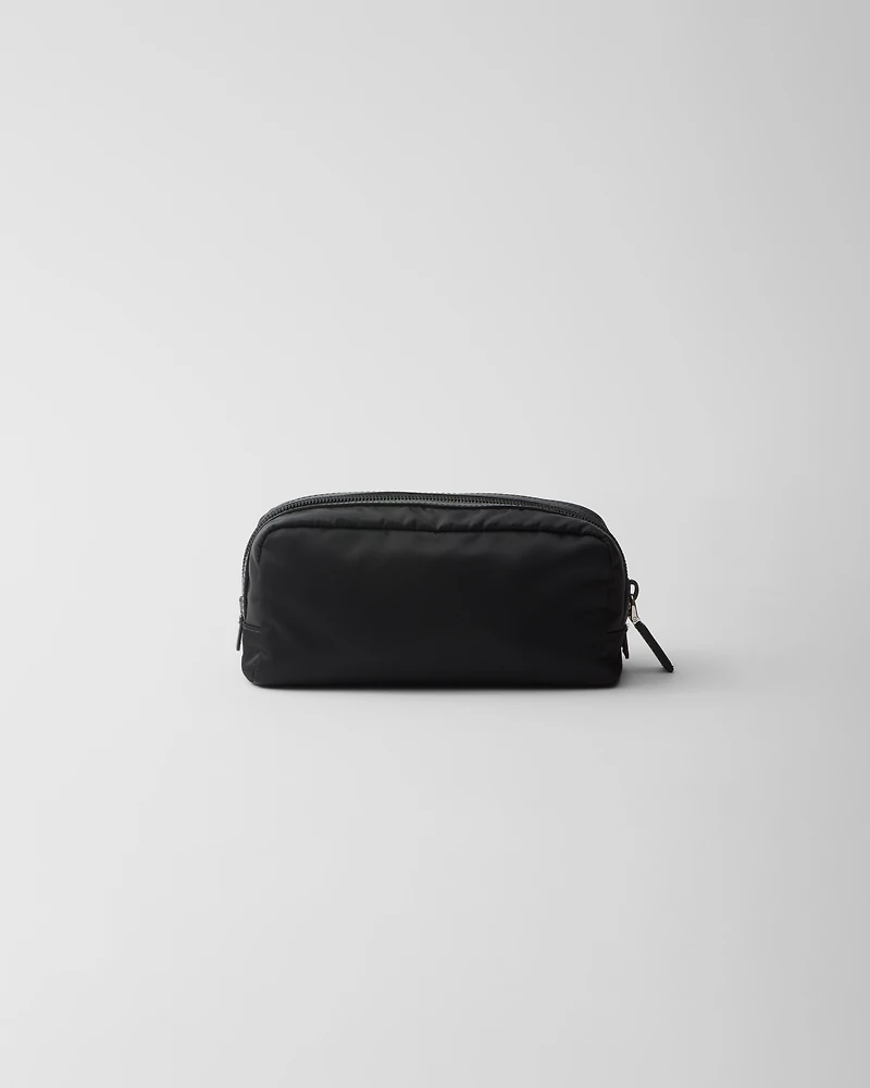 Re-Nylon and Saffiano necessaire