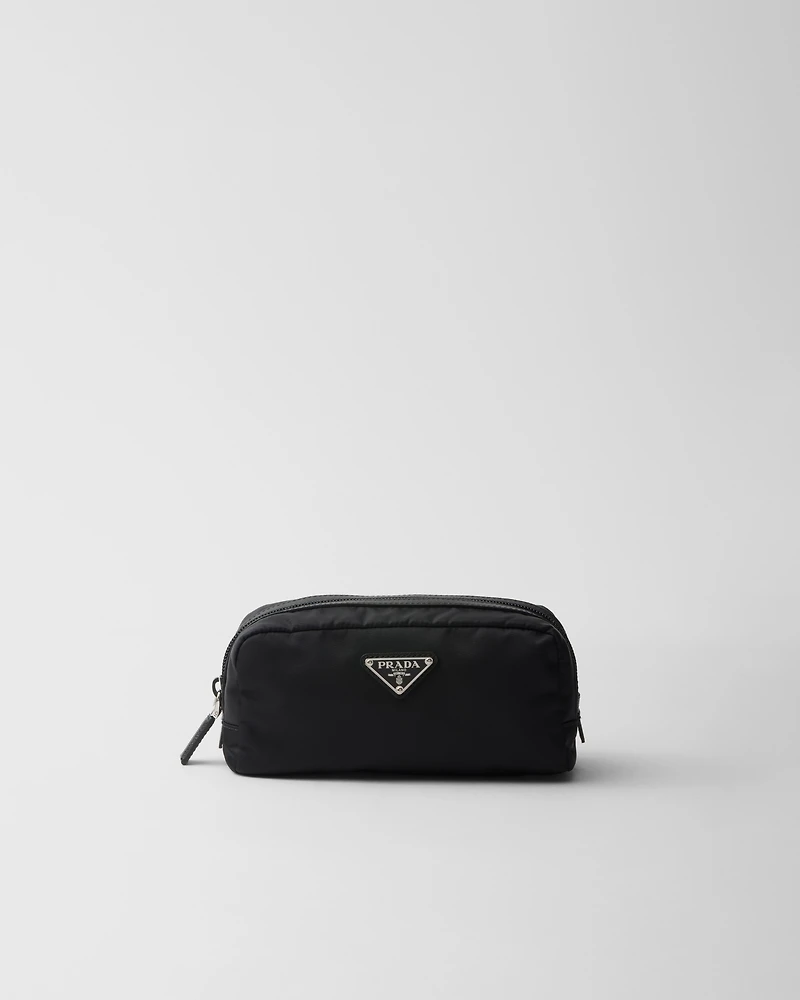 Re-Nylon and Saffiano necessaire