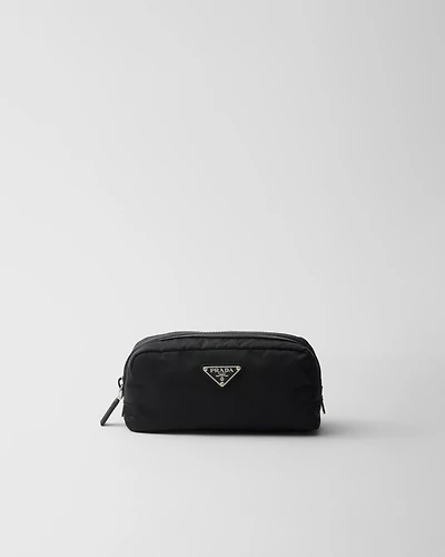 Re-Nylon and Saffiano necessaire