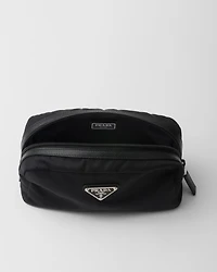 Re-Nylon and Saffiano necessaire