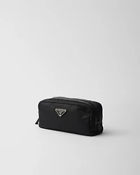 Re-Nylon and Saffiano necessaire