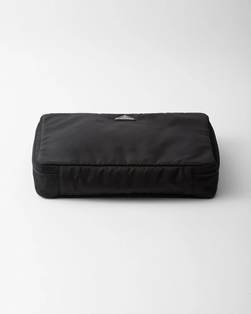 Large Re-Nylon zipper pouch