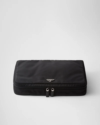 Large Re-Nylon zipper pouch