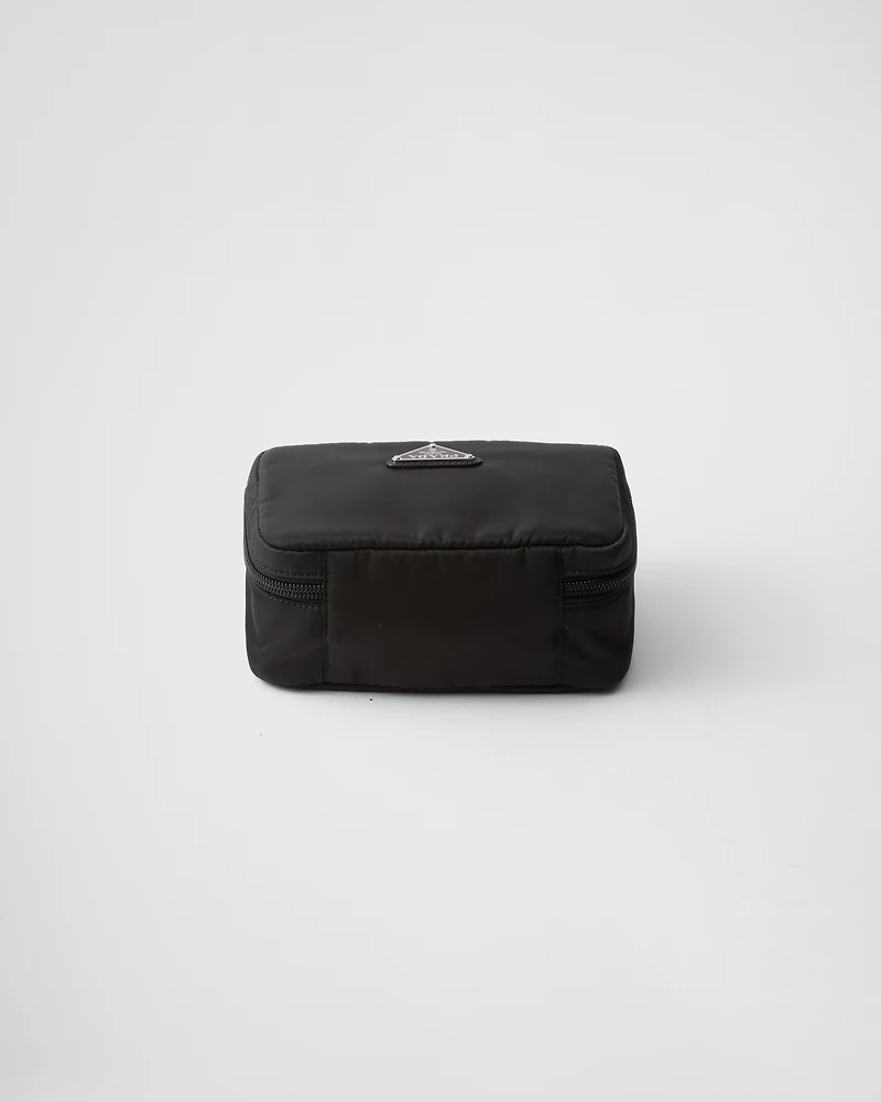 Small Re-Nylon zipper pouch