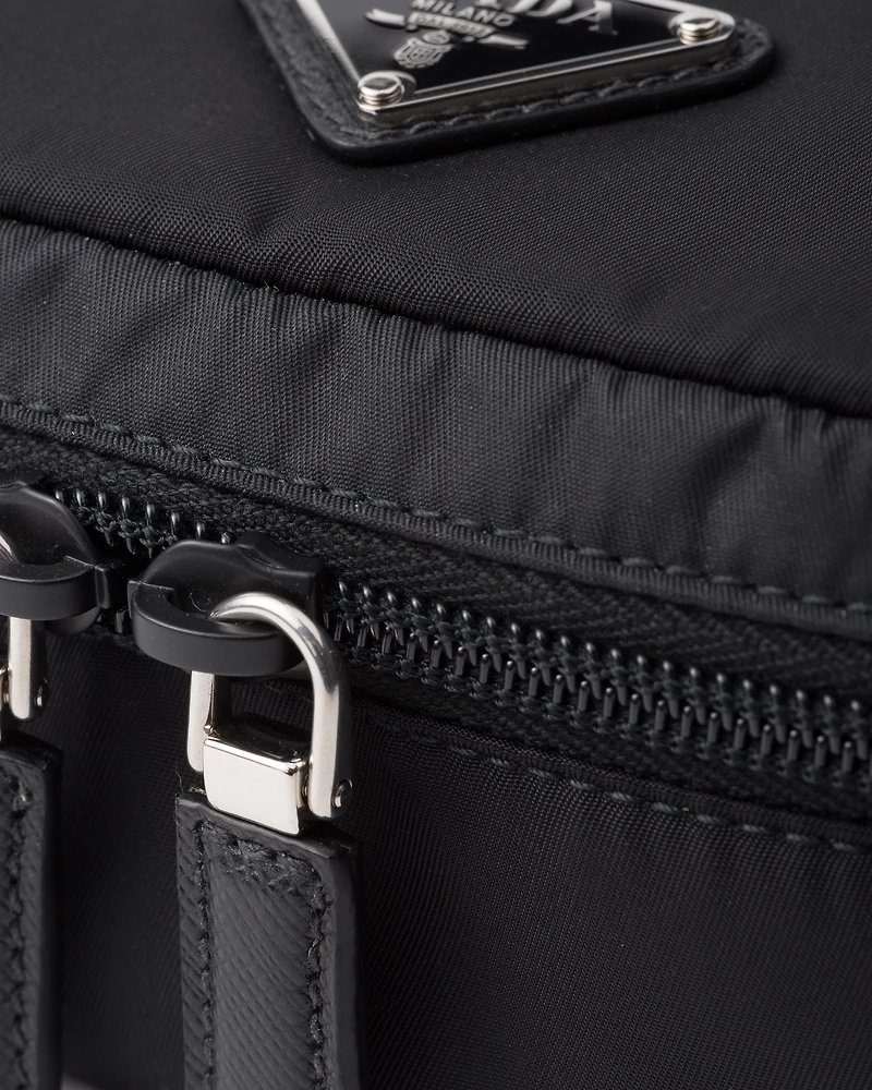 Small Re-Nylon zipper pouch
