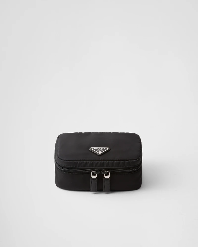 Small Re-Nylon zipper pouch