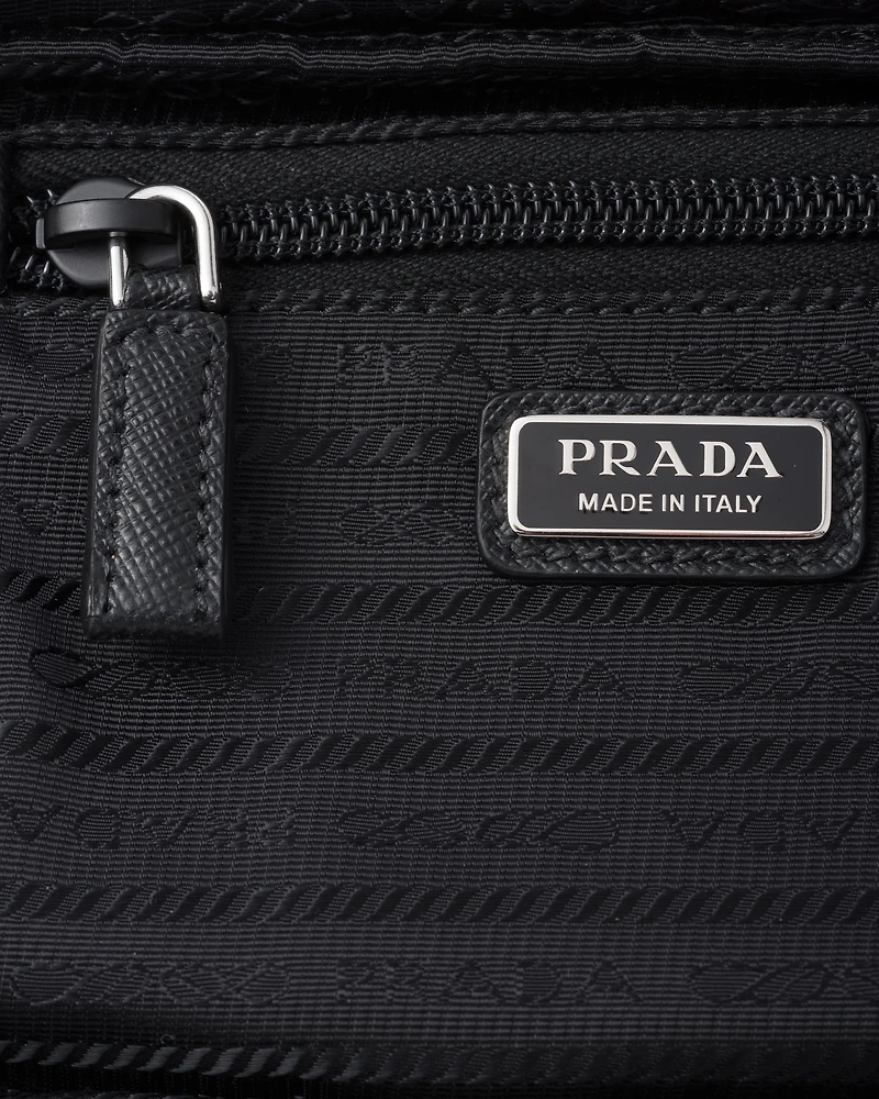 Small Re-Nylon zipper pouch