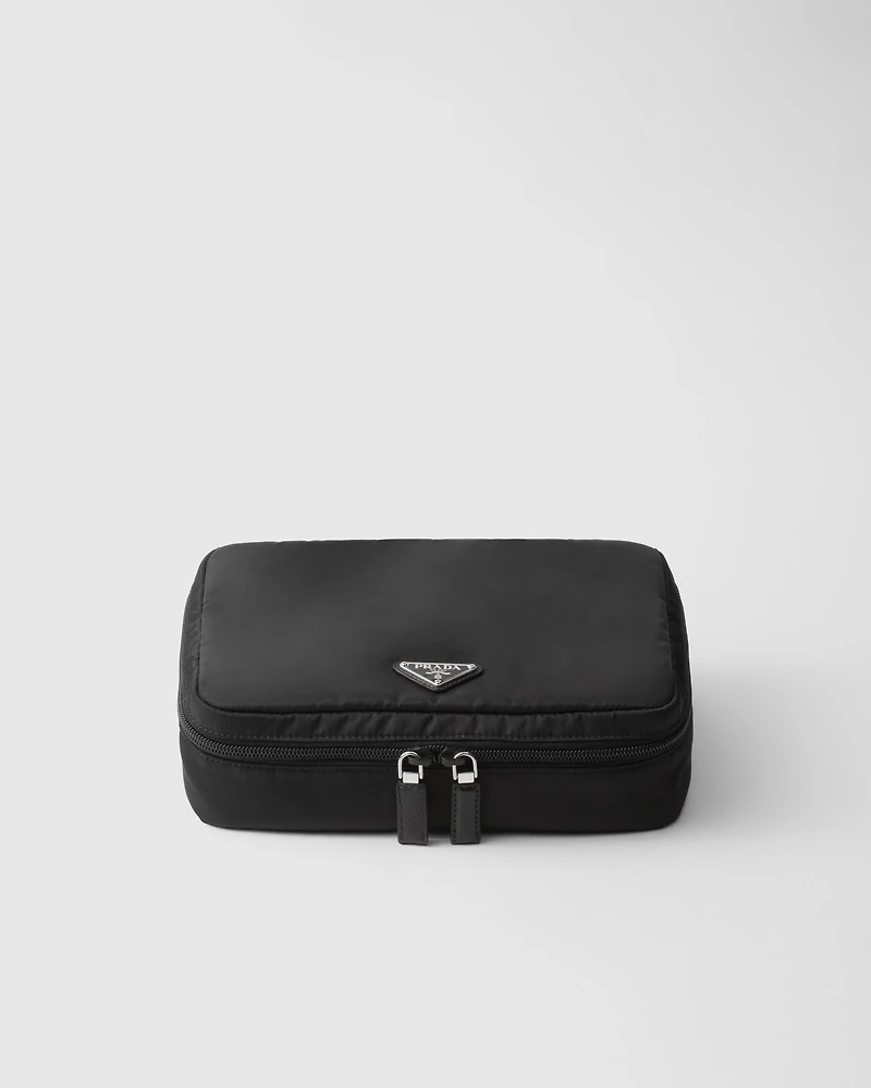 Medium Re-Nylon zipper pouch