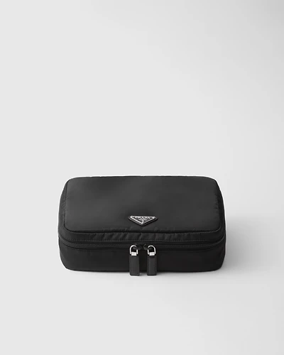 Medium Re-Nylon zipper pouch