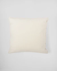 Faux-fur cashmere and wool throw pillow