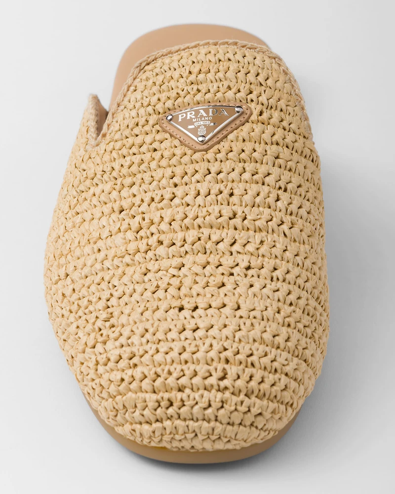 Crochet slippers