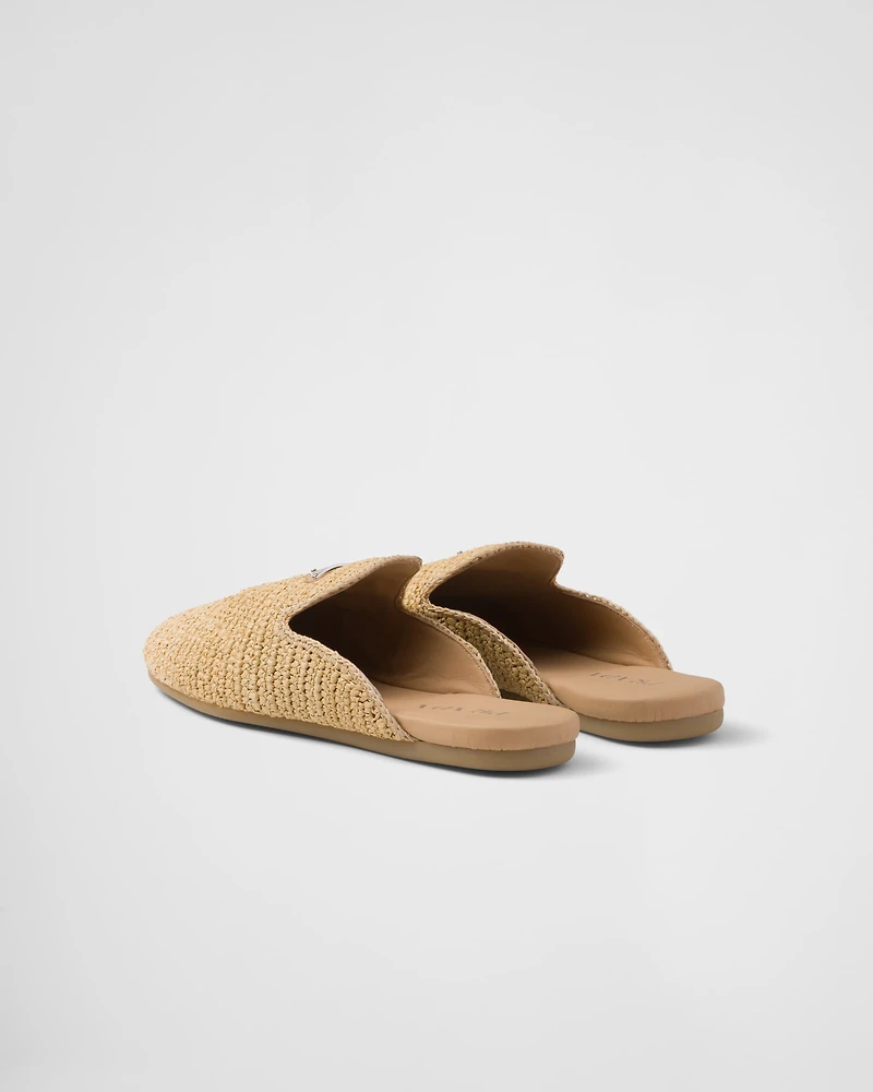 Crochet slippers