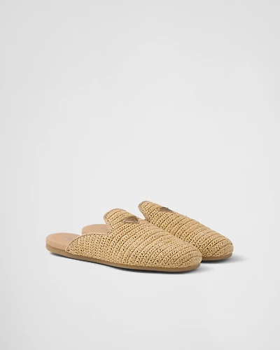 Crochet slippers