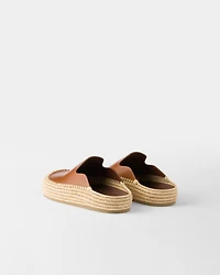Leather mules
