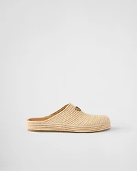 Raffia mules