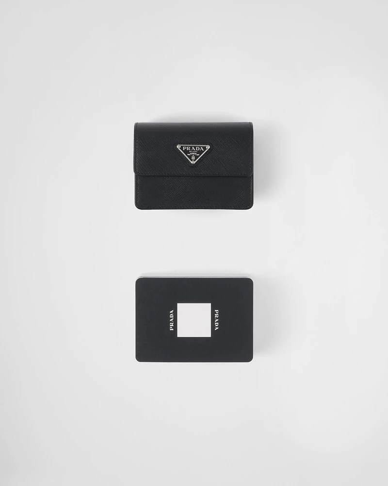Saffiano leather Playing Cards set