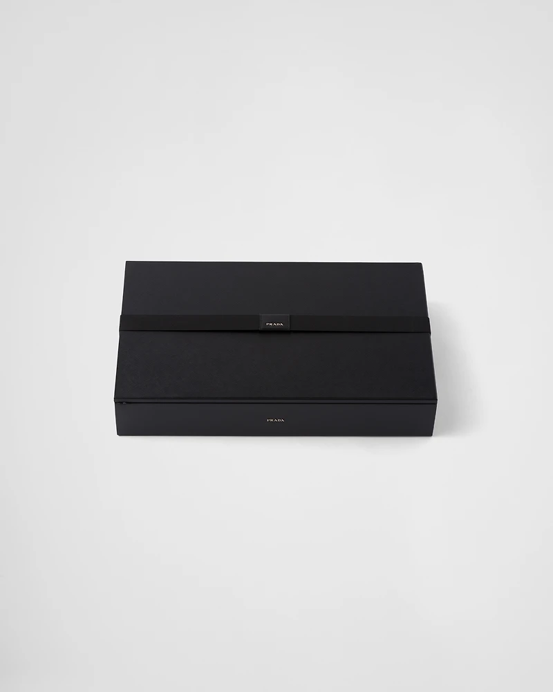 Saffiano Leather Mahjong Game