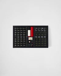 Saffiano Leather Mahjong Game
