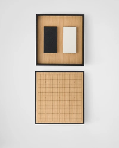 Saffiano leather Go set