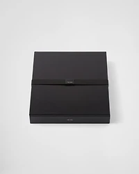 Saffiano leather checkers set