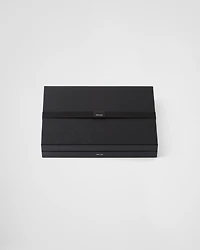 Saffiano Leather Backgammon Set