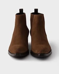Suede Chelsea boots