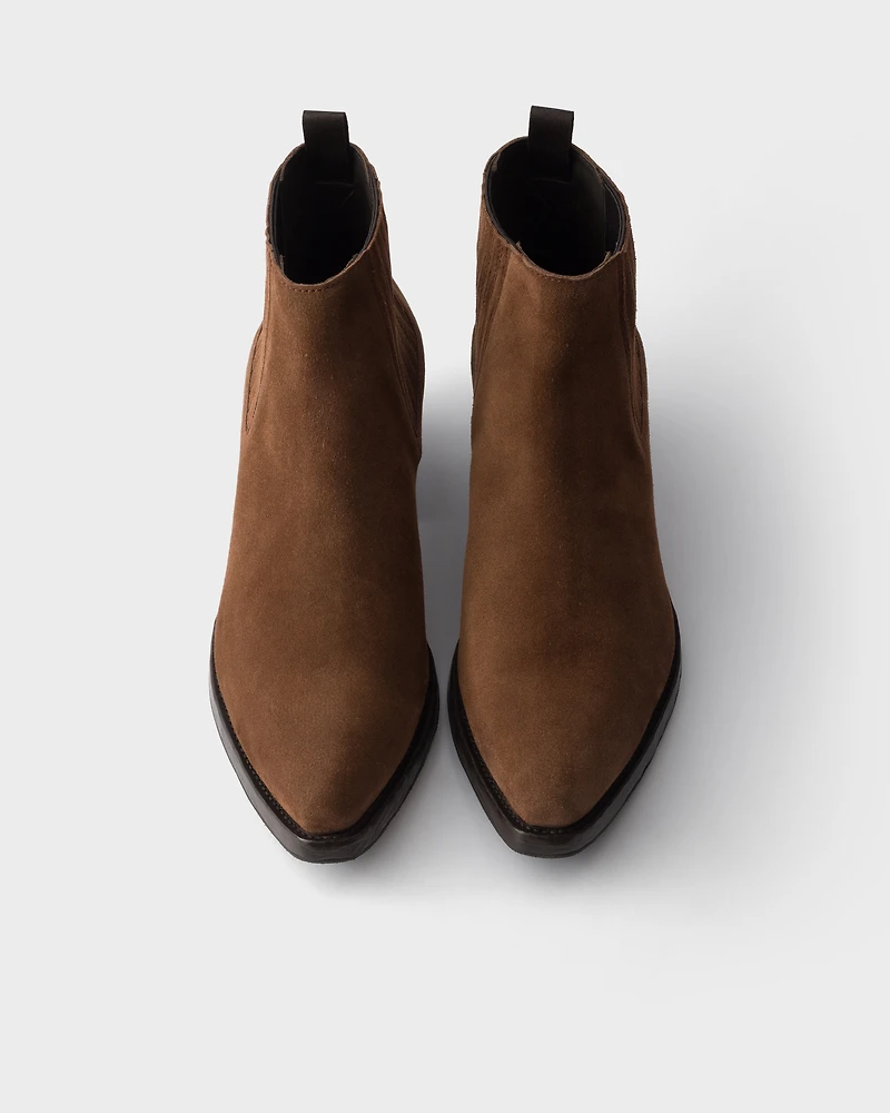 Suede Chelsea boots