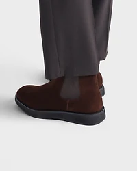 Suede Chelsea boots