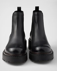 Leather Chelsea boots