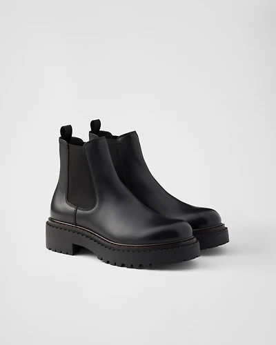 Leather Chelsea boots