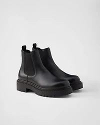 Leather Chelsea boots