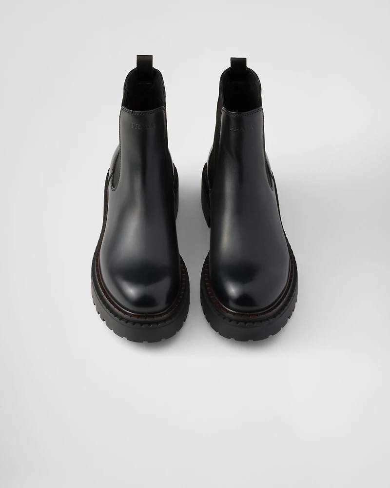 Leather Chelsea boots