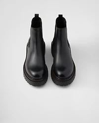 Leather Chelsea boots