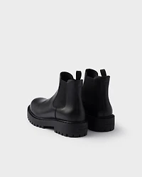 Leather Chelsea boots